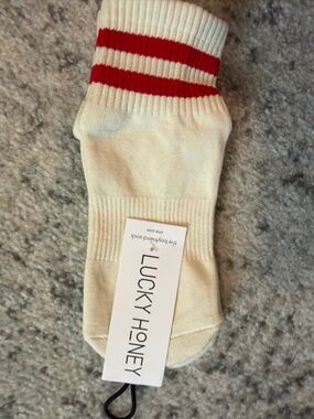 Lucky Honey Pure Barre Grip Socks